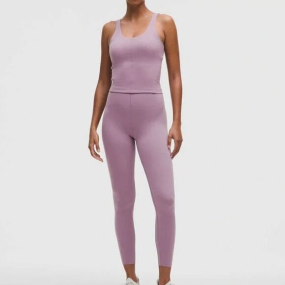 Lululemon Glow Up HR Tight 25” Size 0 Lavender Lux - Picture 2 of 5